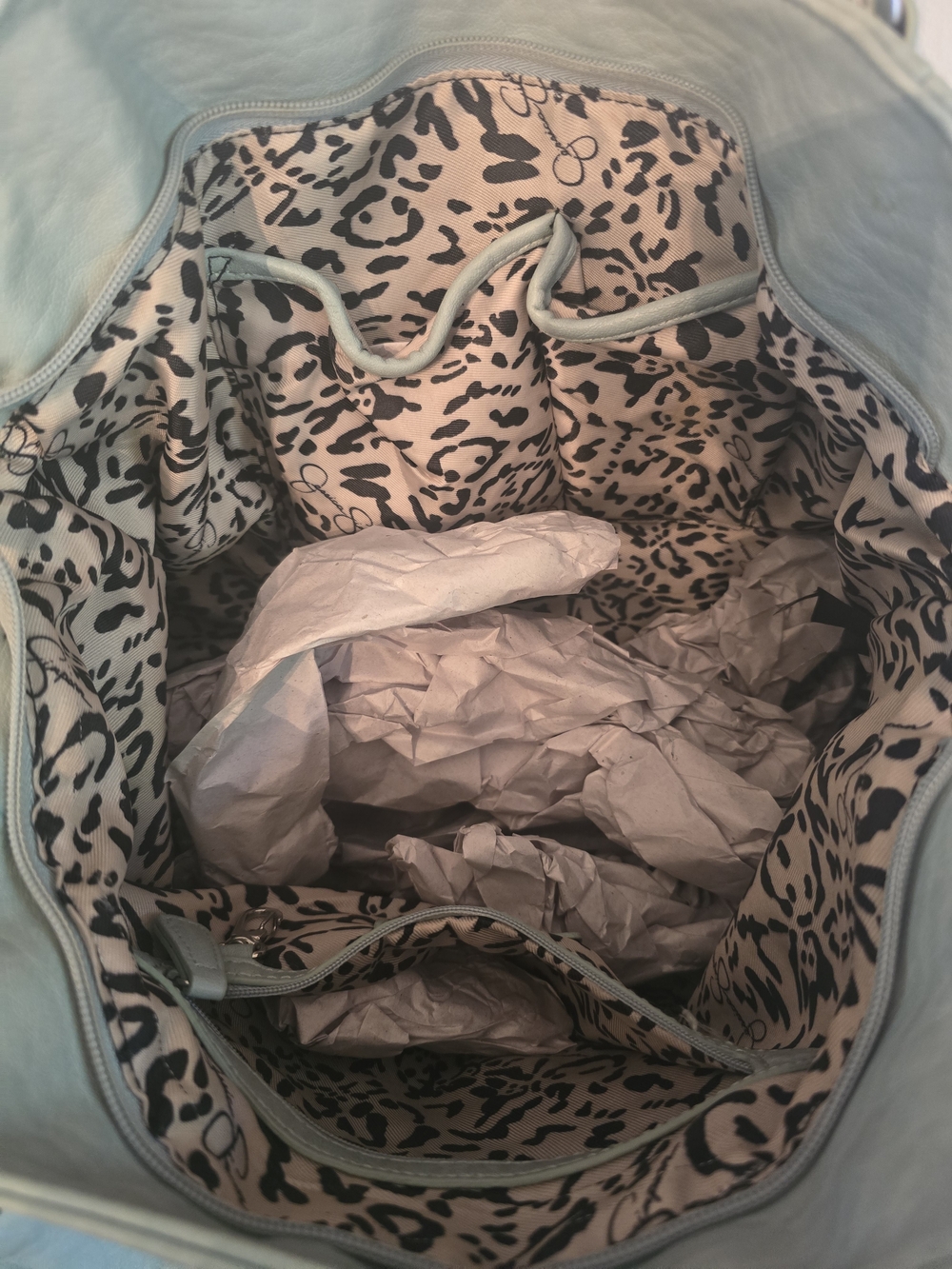Jessica Simpson Pale Blue Shoulder Tote - Picture 3 of 4